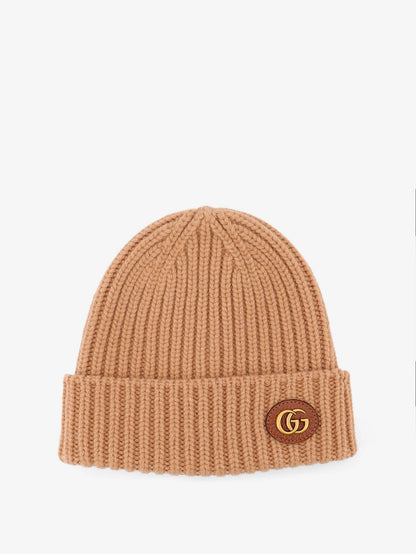 Gucci Wool and cashmere blend hat - Camel