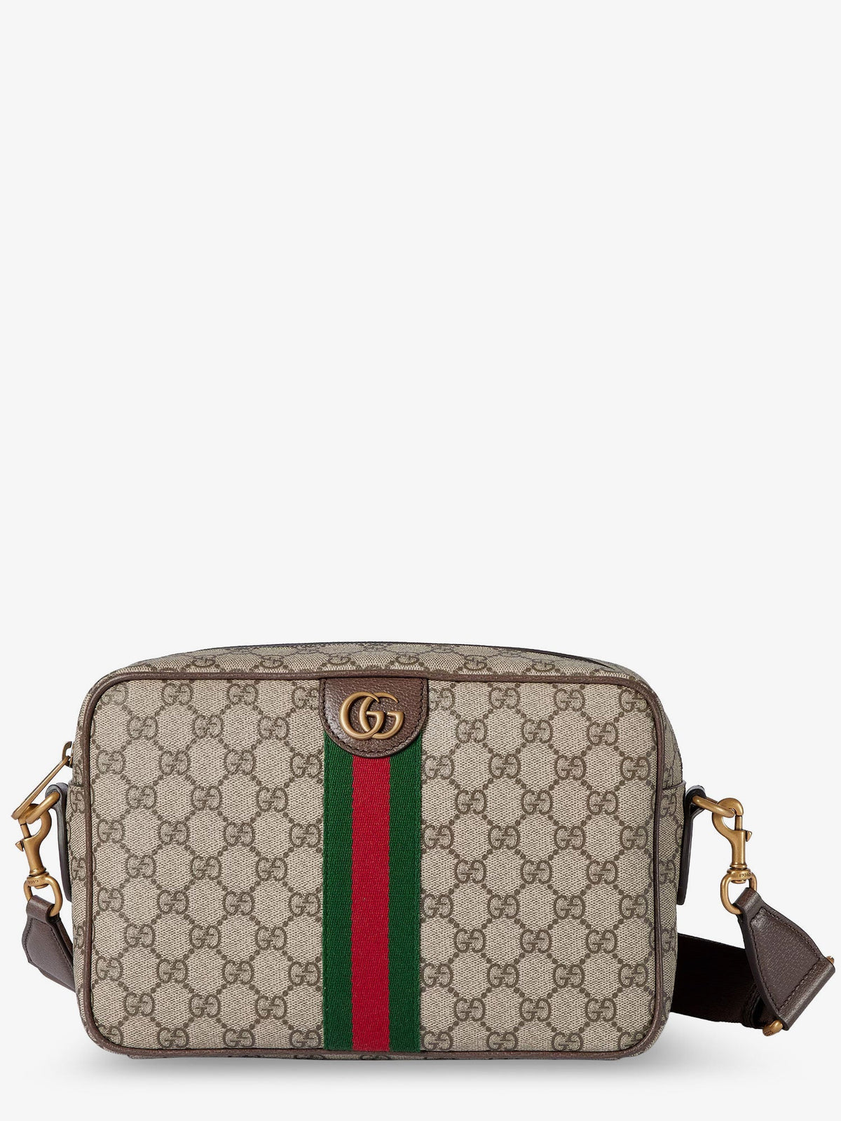 Gucci Ophidia GG Supreme Fabric shoulder bag - Beige Marrone
