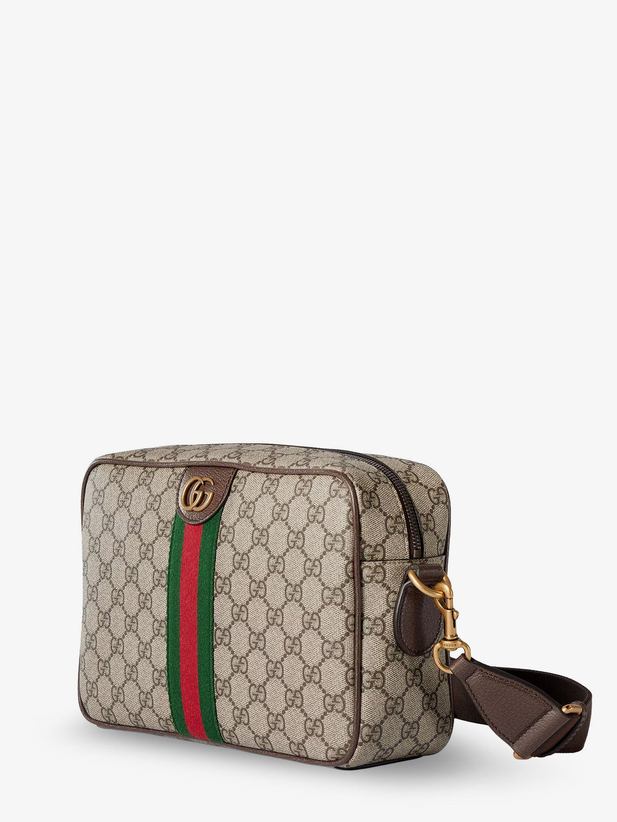 Gucci Ophidia GG Supreme Fabric shoulder bag - Beige Marrone