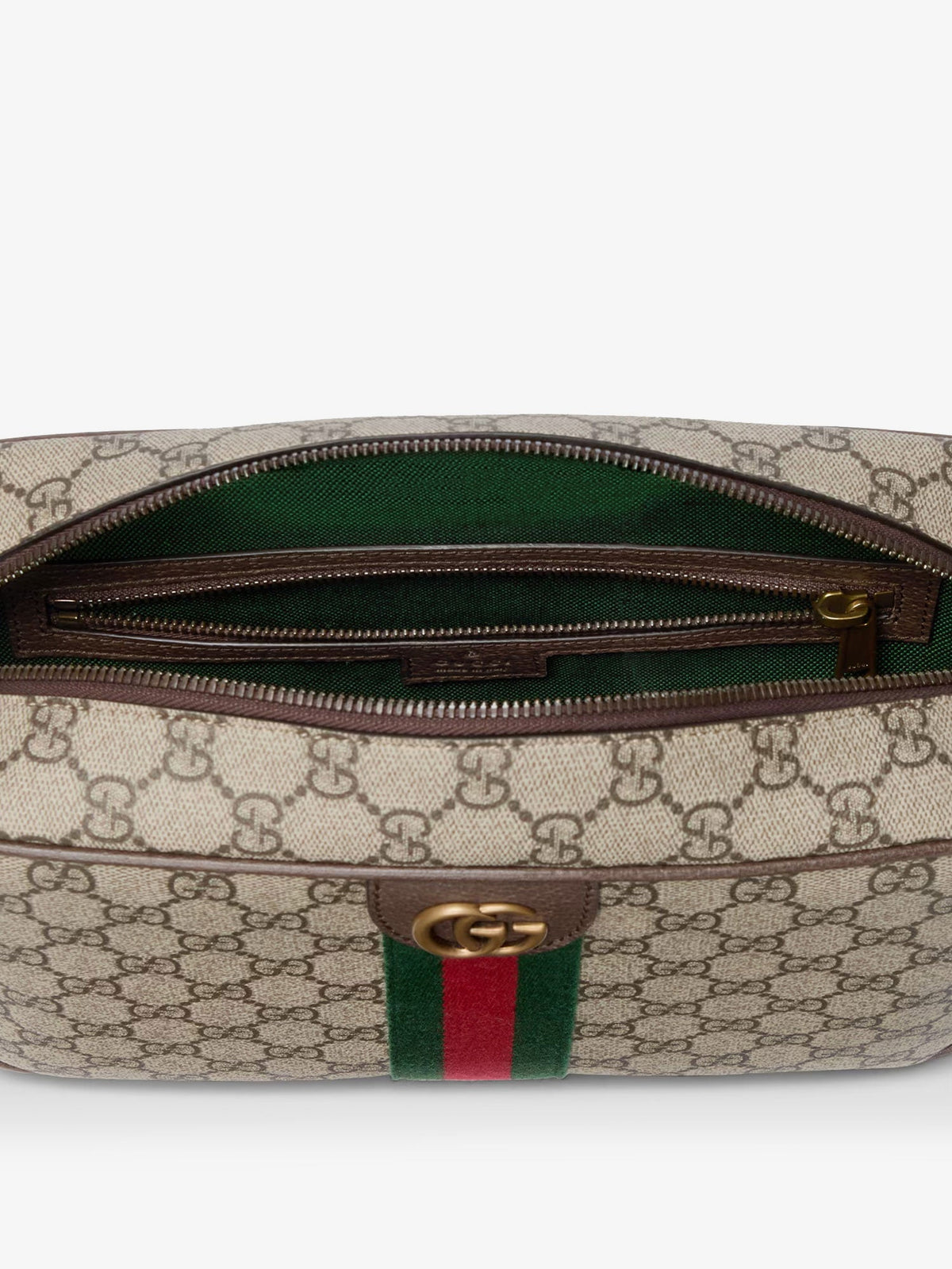 Gucci Ophidia GG Supreme Fabric shoulder bag - Beige Marrone