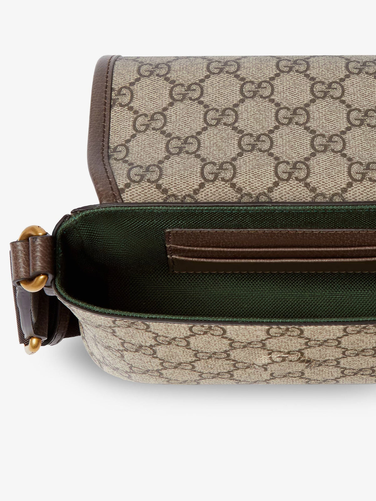 Gucci Mini Ophidia GG fabric crossbody bag - Acero