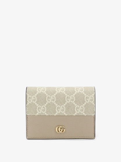 GUCCI - GG Marmont bicolor leather wallet