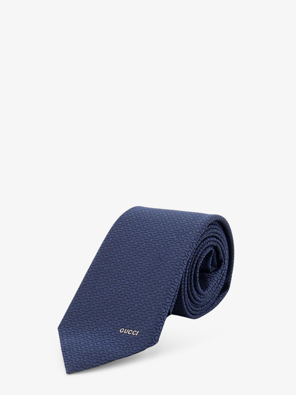 Gucci Silk Tie - Navy