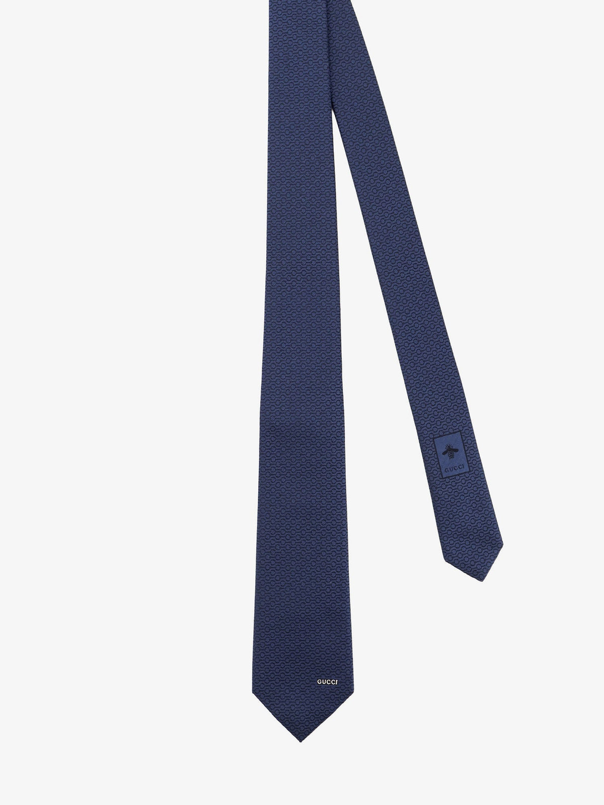 Gucci Silk Tie - Navy