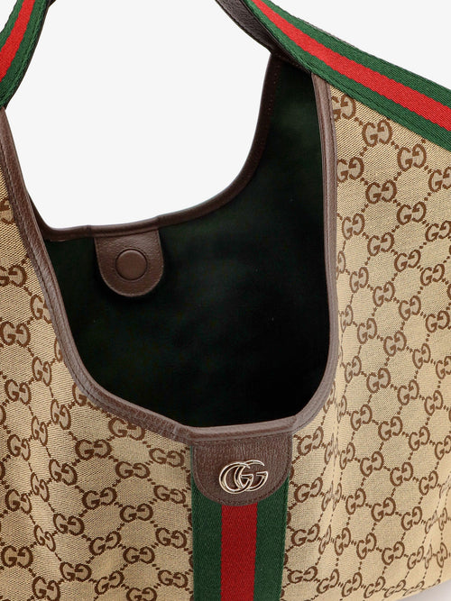 Gucci Gucci Giglio Shopping Bag - Camelebvenacvrv
