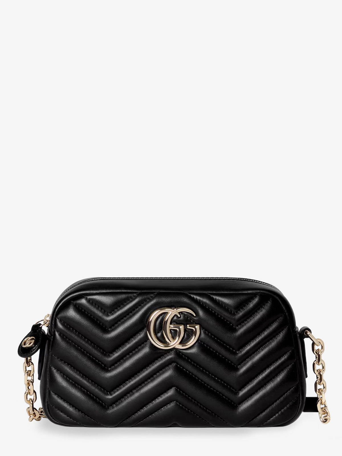 Gucci GG Marmont leather camera bag - Black