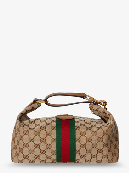Gucci Gucci Vanity GG fabric handbag - Ebony Sundial