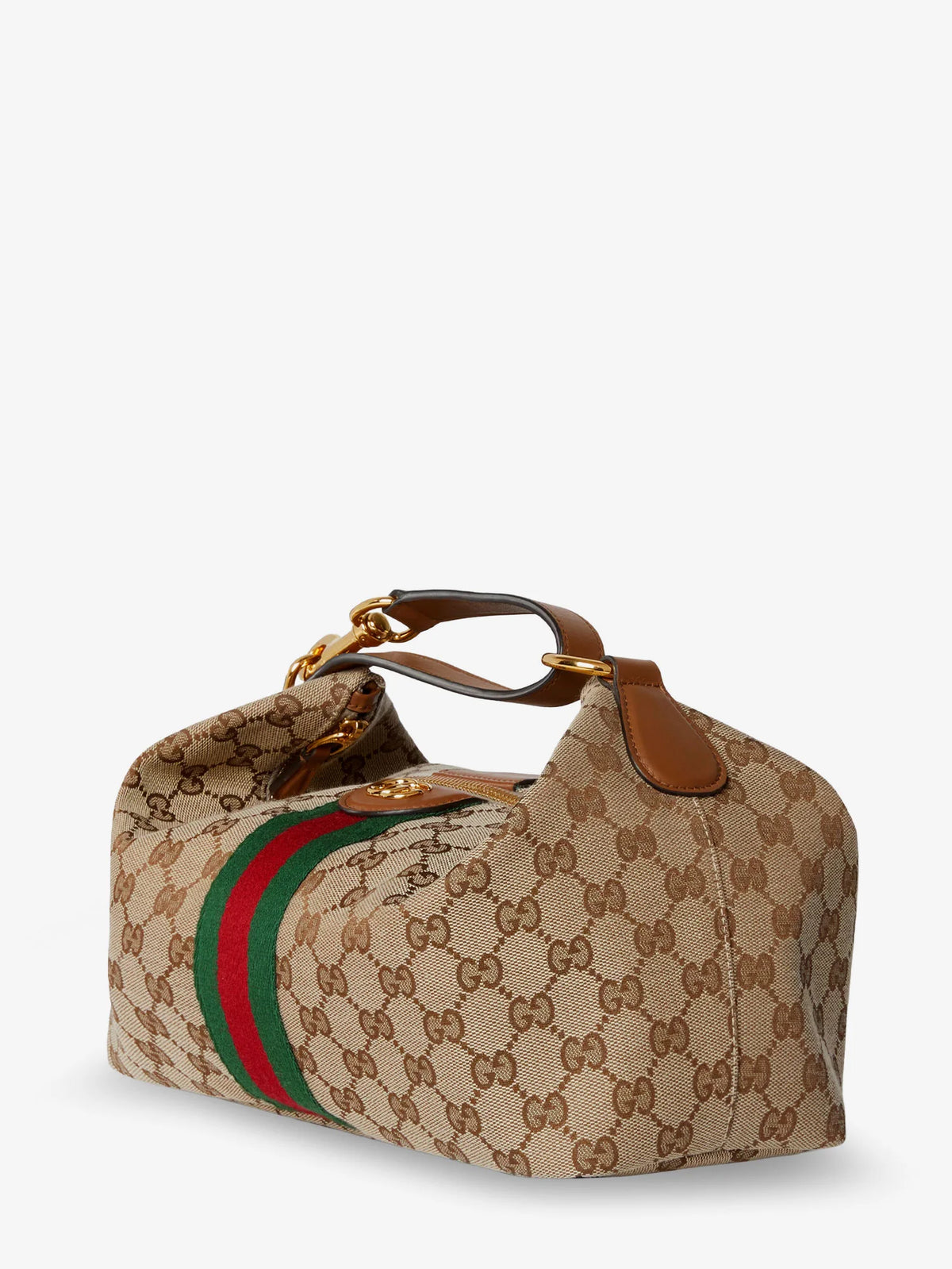 GUCCI - Gucci Vanity GG fabric handbag