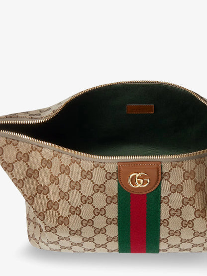 GUCCI - Gucci Vanity GG fabric handbag