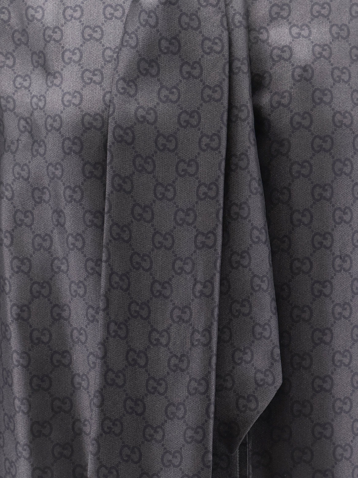 Gucci Gucci Primavera GG silk shirt - Blackgrey
