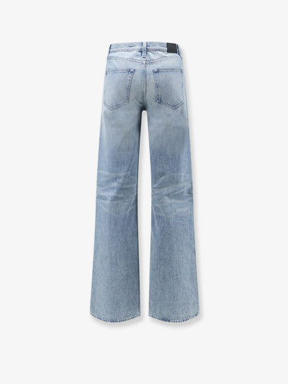 Gucci Stonewashed cotton denim jeans - Lightblue
