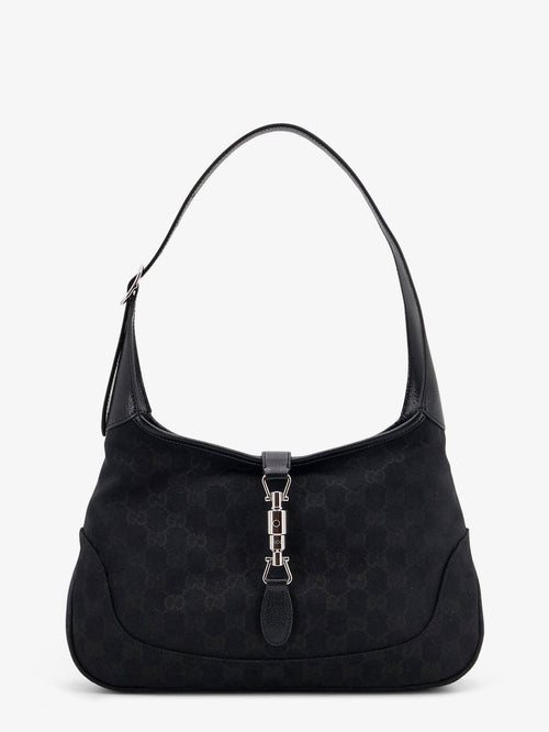 Gucci Jackie 1961 GG fabric shoulder bag - Nero