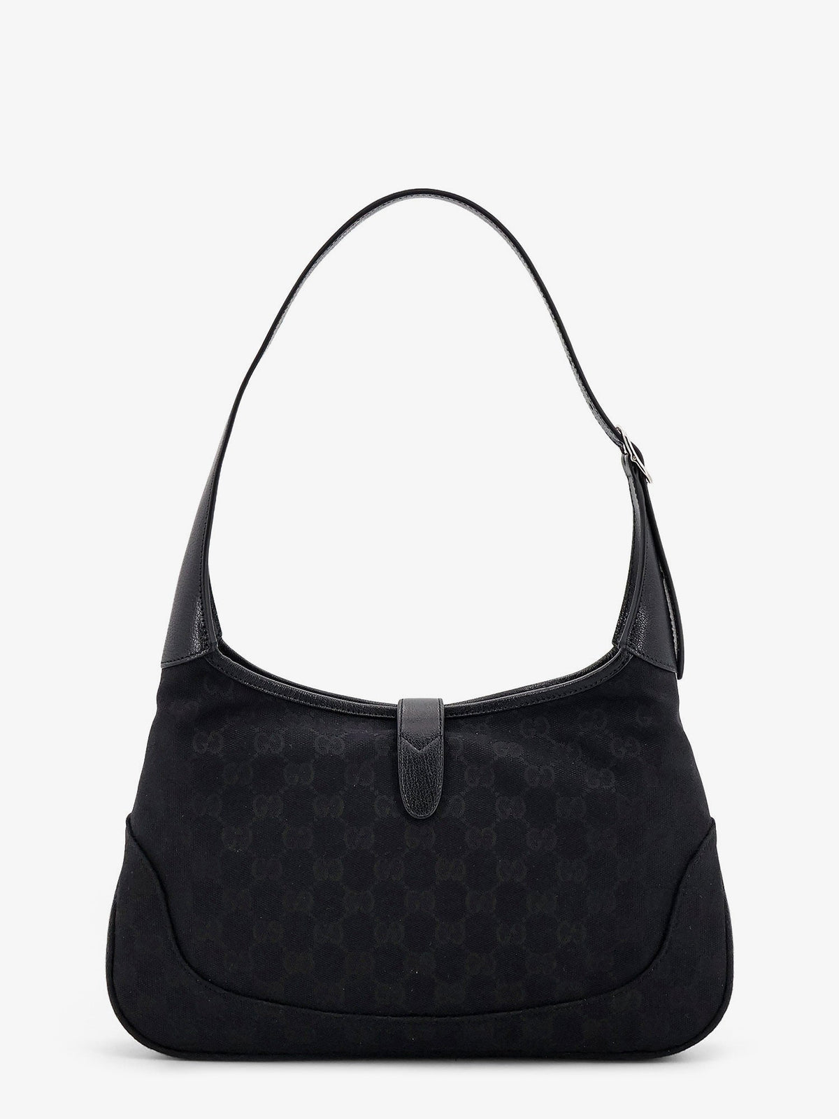 Gucci Jackie 1961 GG fabric shoulder bag - Nero