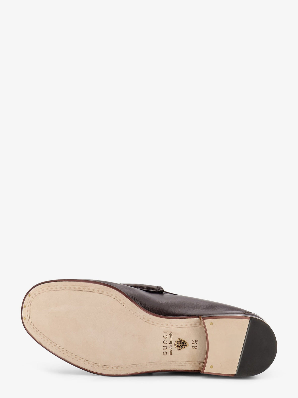 Gucci Lugano leather loafers - Cocoa