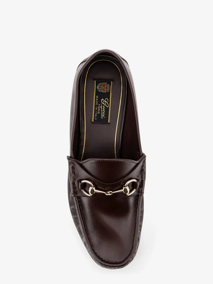 Gucci Lugano Leather Loafers