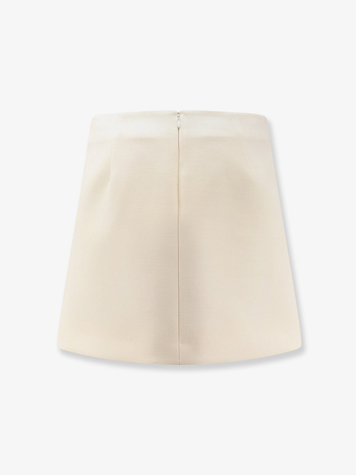Gucci Wool crêpe skirt with Double G button - Whitemagnolia
