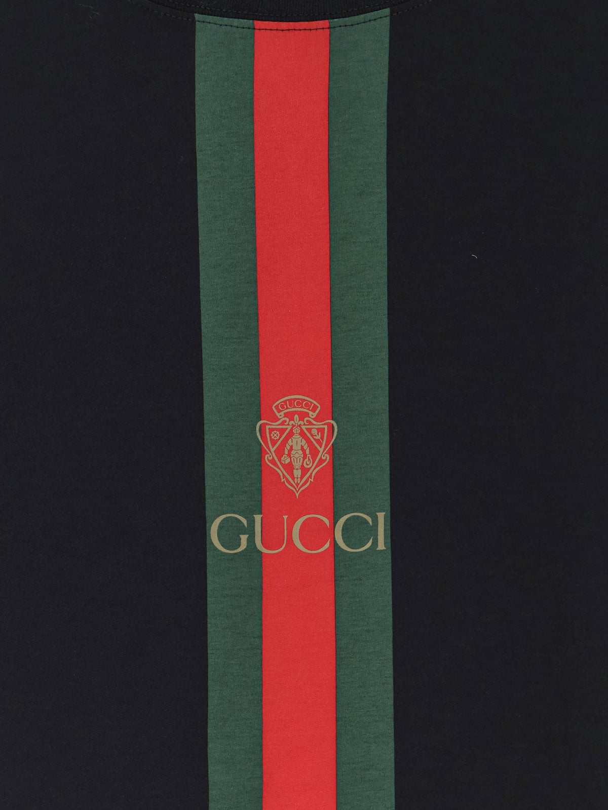 Gucci Cotton T-shirt - Blackmc