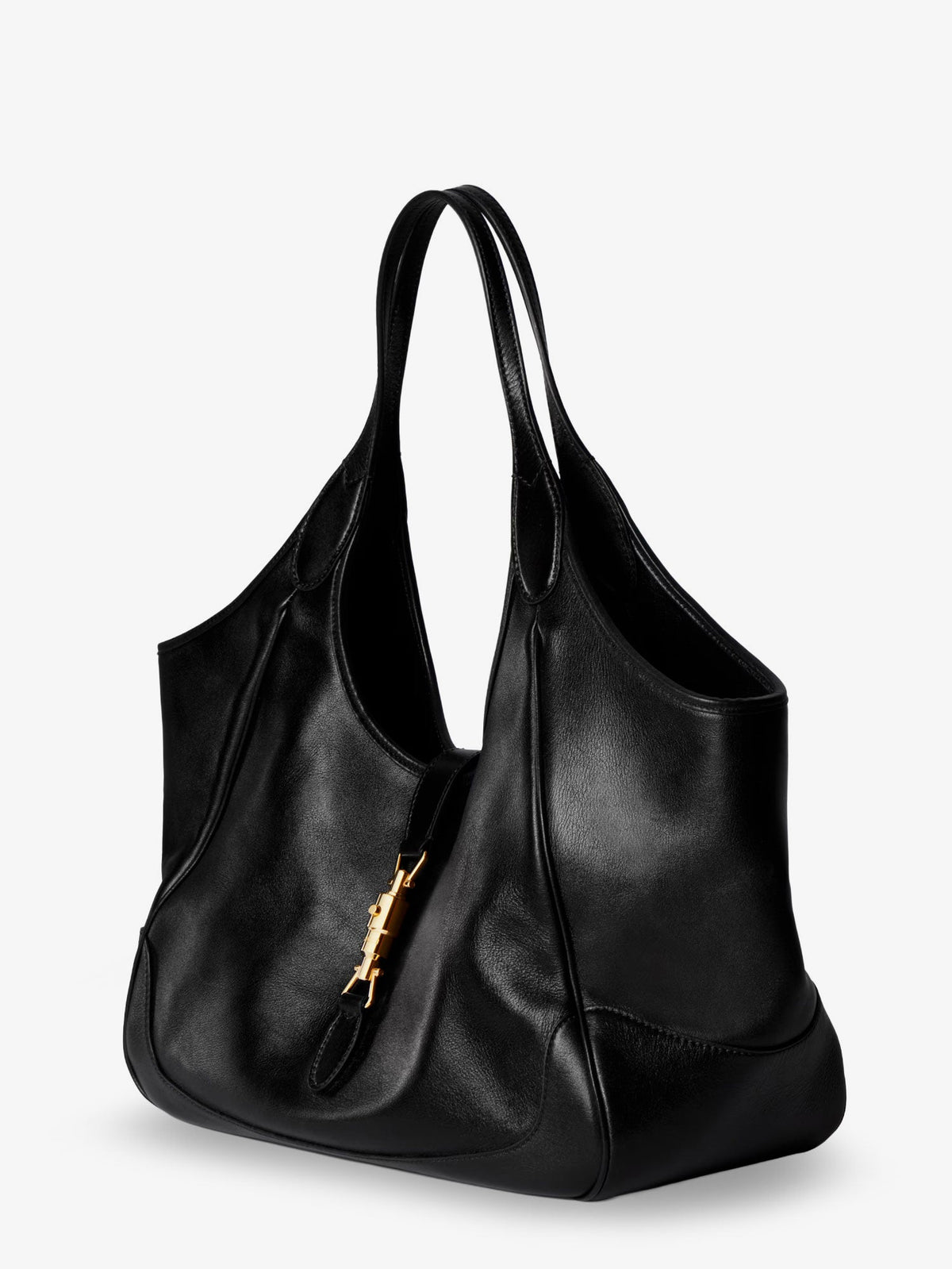 Gucci Mercato leather shoulder bag - Black