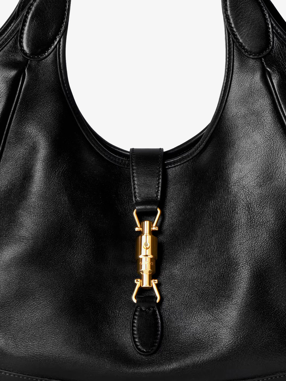 Gucci Mercato leather shoulder bag - Black