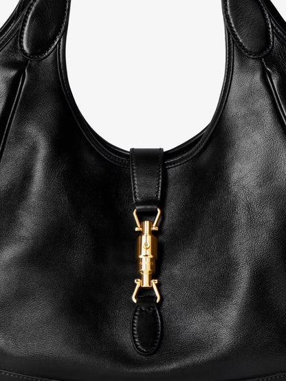 Gucci Mercato leather shoulder bag - Black