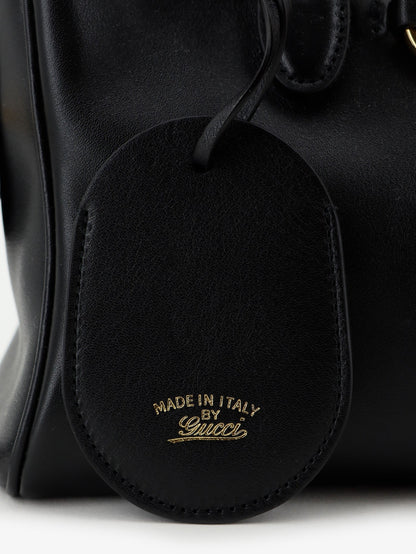 Gucci Leather Bauletto Borsetto shoulder bag - Black