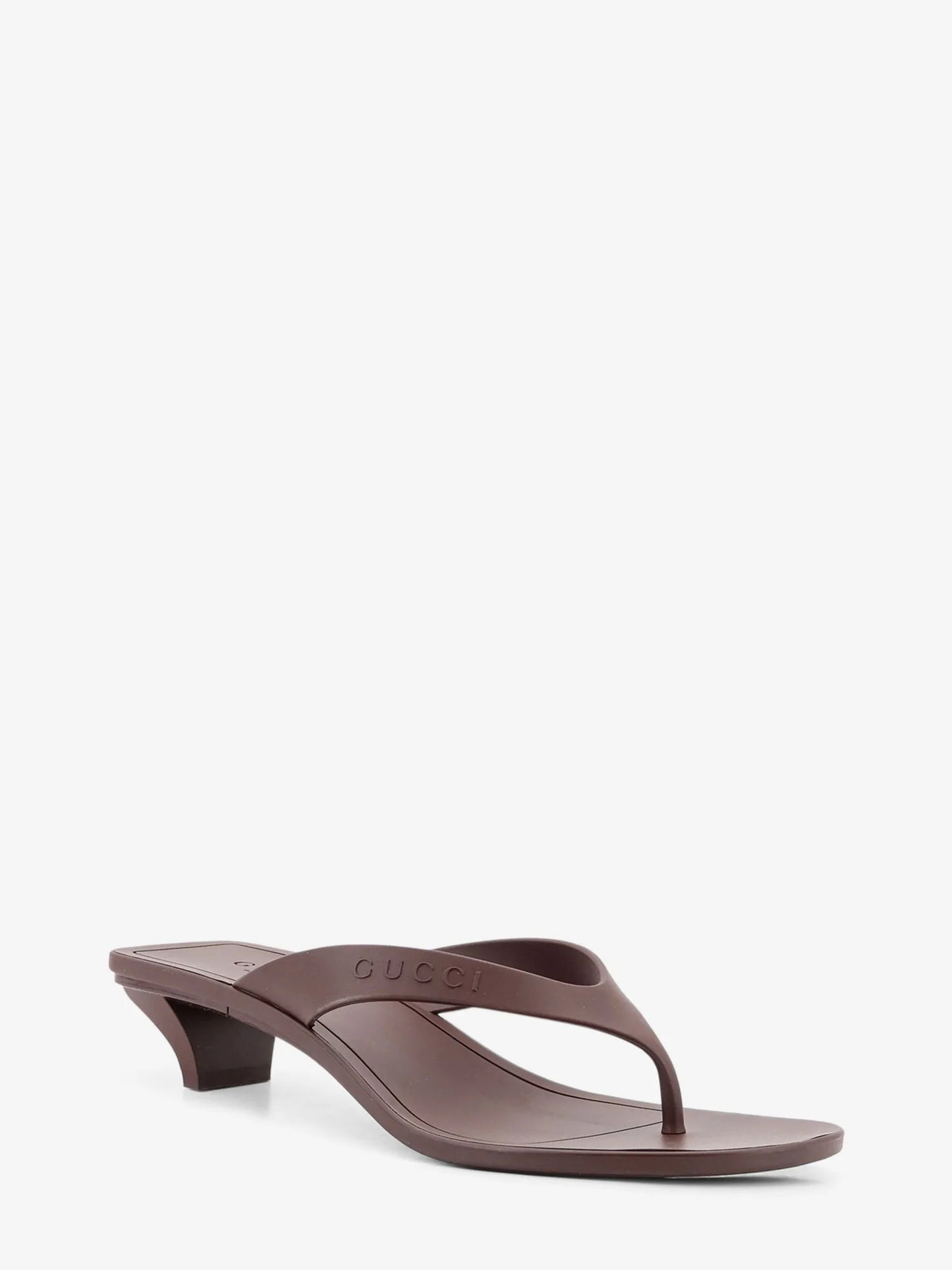 GUCCI - Vittoria rubber flip-flops sandals