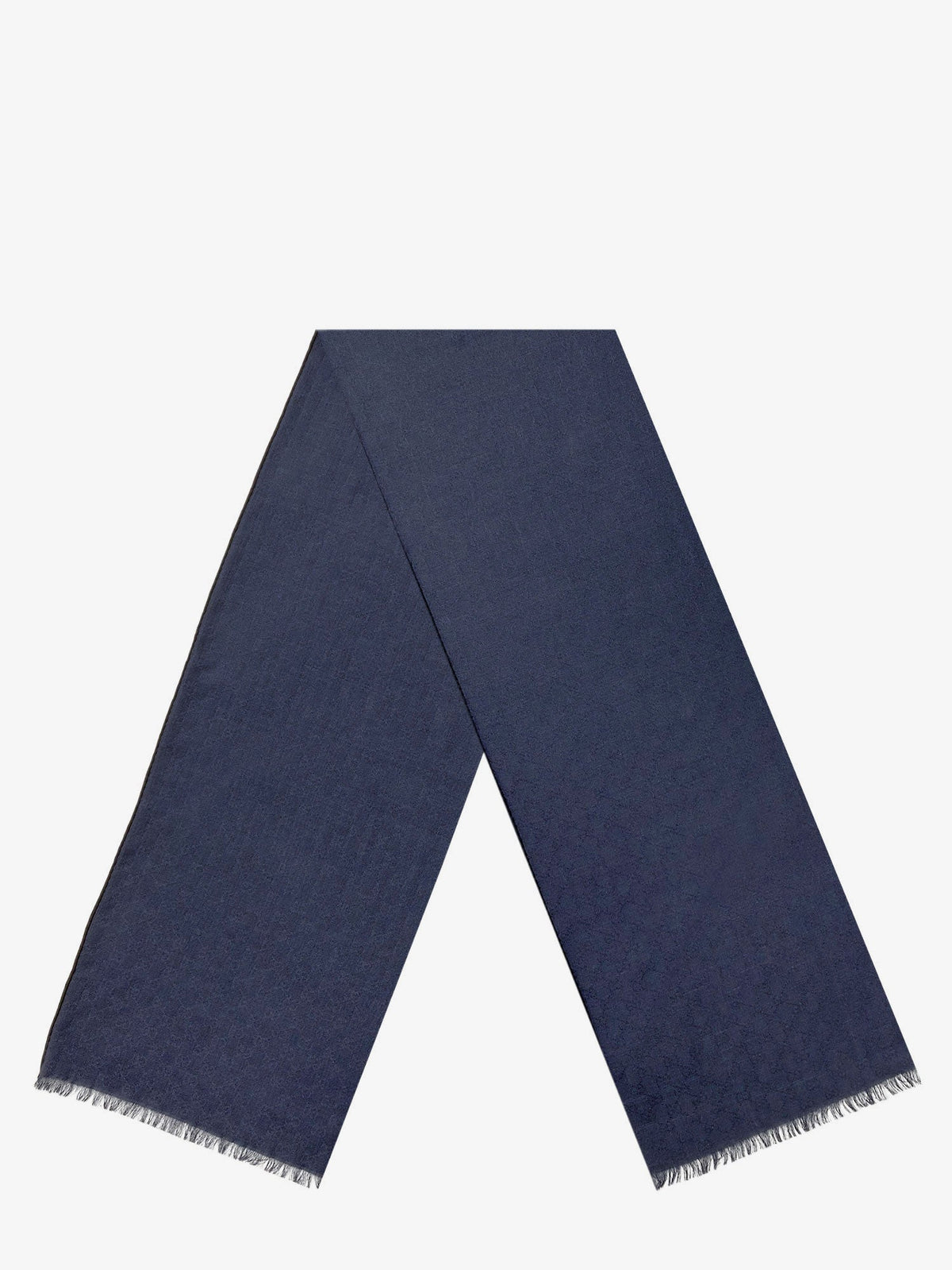 Gucci Wool and silk scarf - Mid.Nightblblack