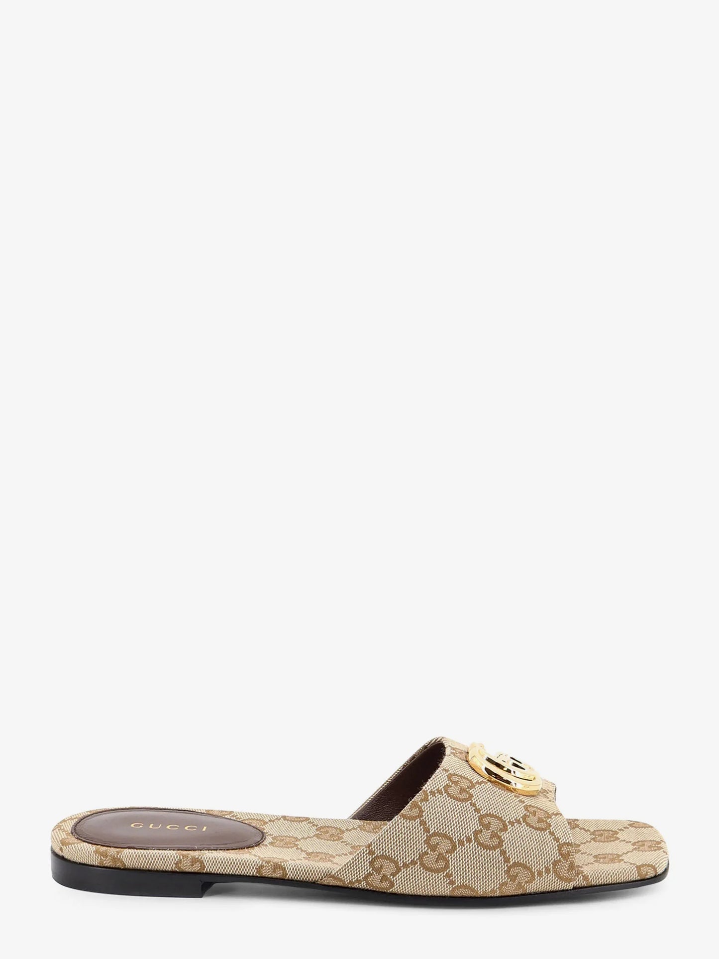 Gucci Gg Fabric Slide Sandals