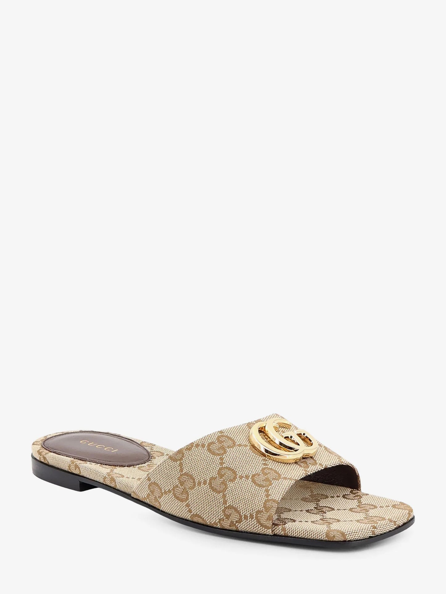 Gucci Gg Fabric Slide Sandals
