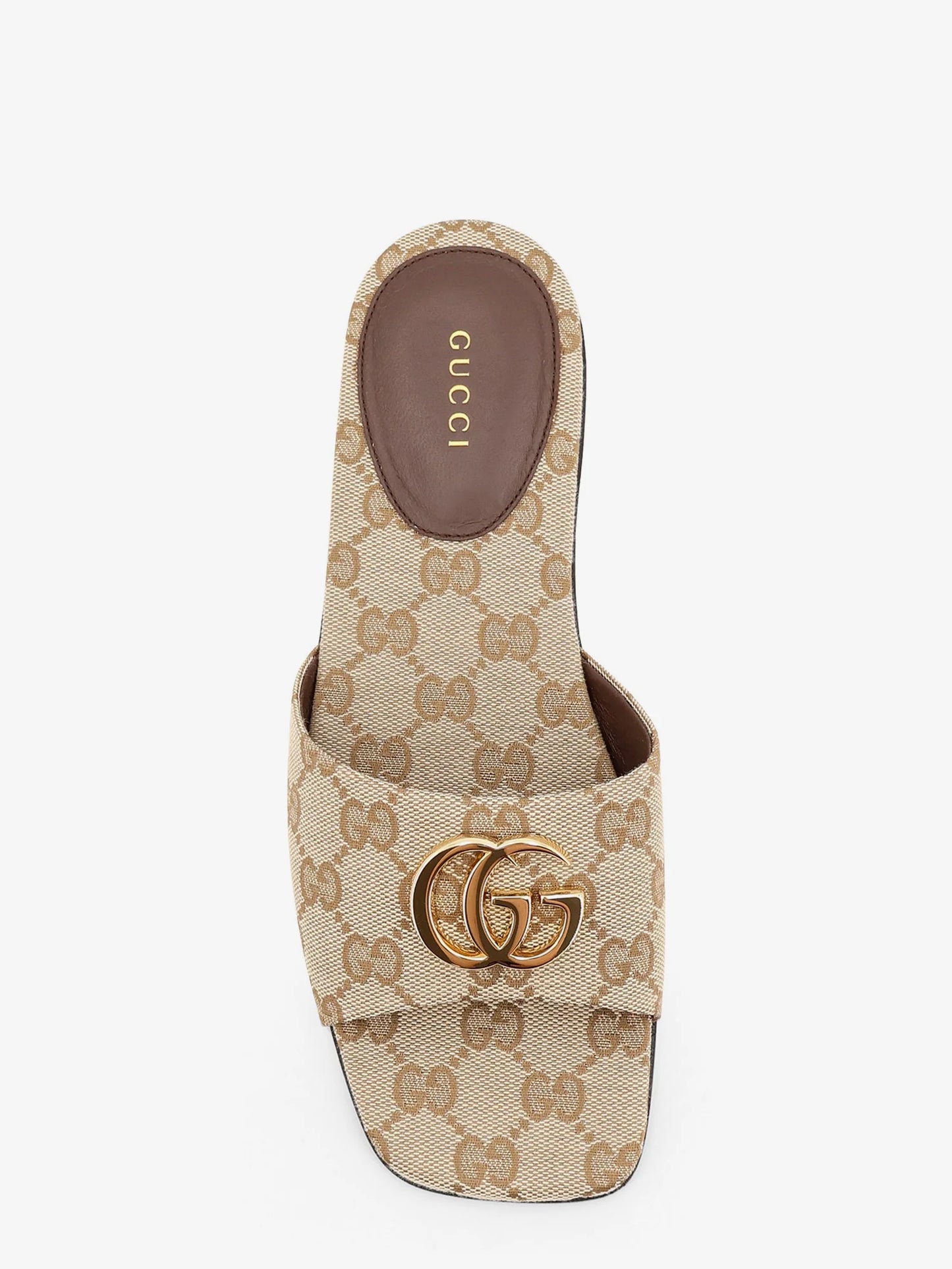 Gucci Gg Fabric Slide Sandals