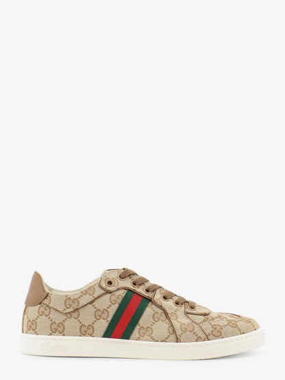 Gucci Stretch GG fabric sneakers with Nastro Web on the side - Vintsandcashewvrv