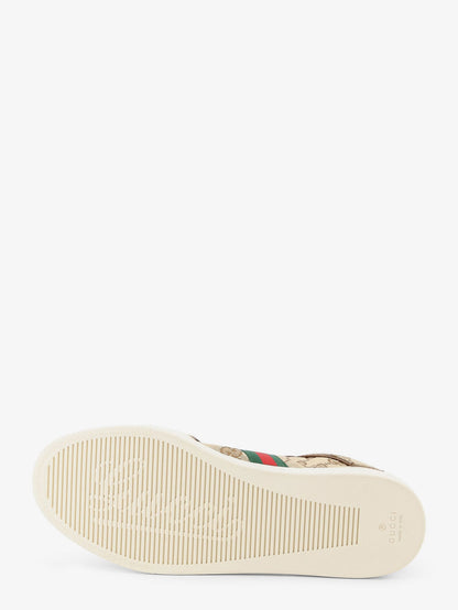 Gucci Stretch GG fabric sneakers with Nastro Web on the side - Vintsandcashewvrv