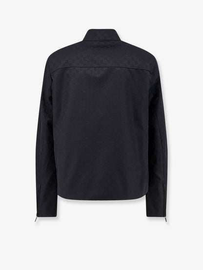 Gucci GG cotton fabric jacket - Black