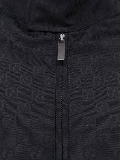 Gucci GG cotton fabric jacket - Black