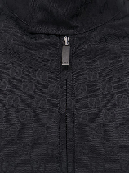 Gucci Gg Cotton Fabric Jacket