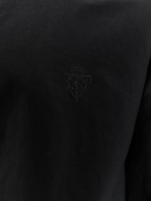Gucci Reversible cotton and GG nylon jacket - Black