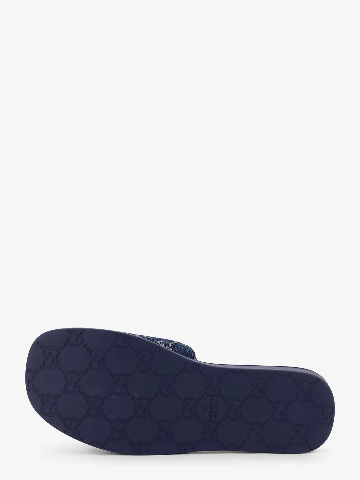 GUCCI - Denim sandals with GG motif