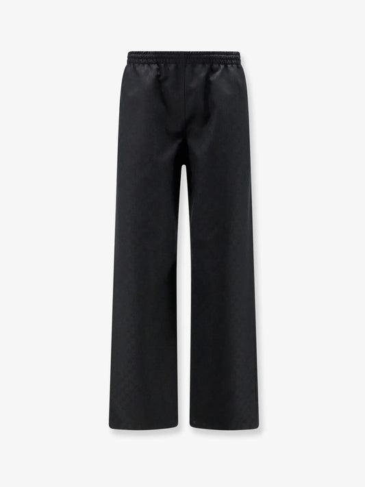 Gucci Leisure Gg Cotton Trousers