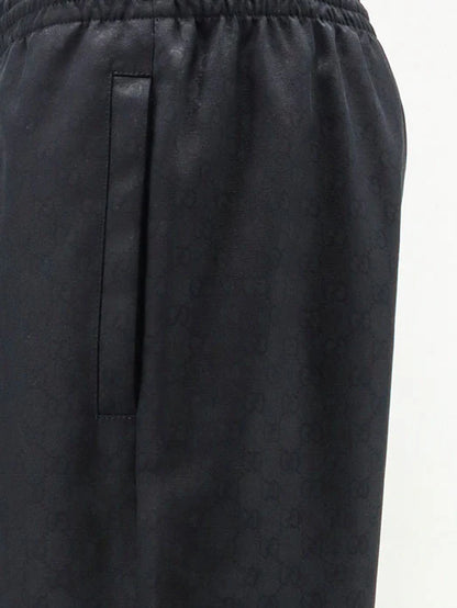 Gucci Leisure Gg Cotton Trousers