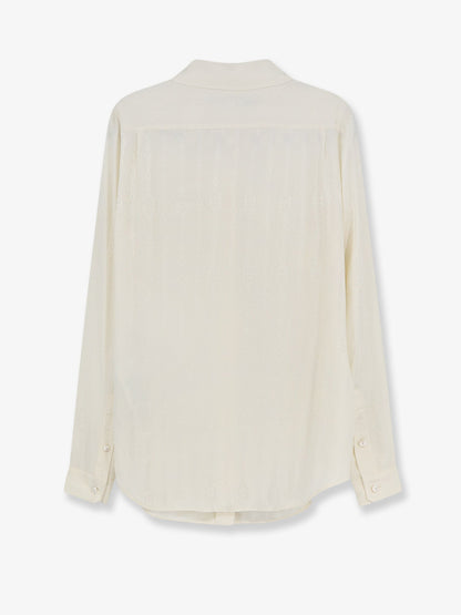 Gucci Silk shirt with iconic print - Whitemagnolia