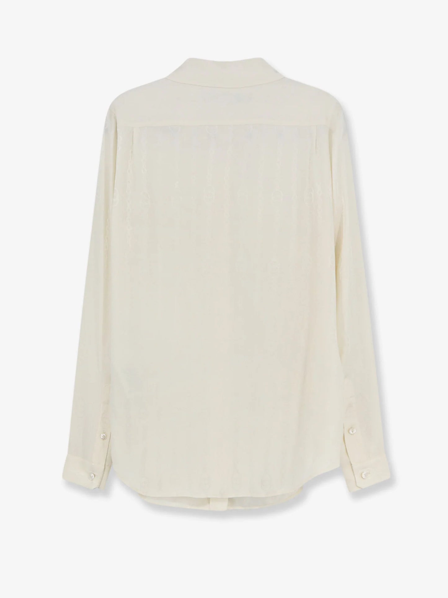 GUCCI - Silk shirt with iconic print