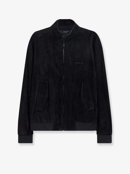 Gucci Suede bomber - Black