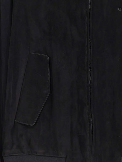 Gucci Suede bomber - Black