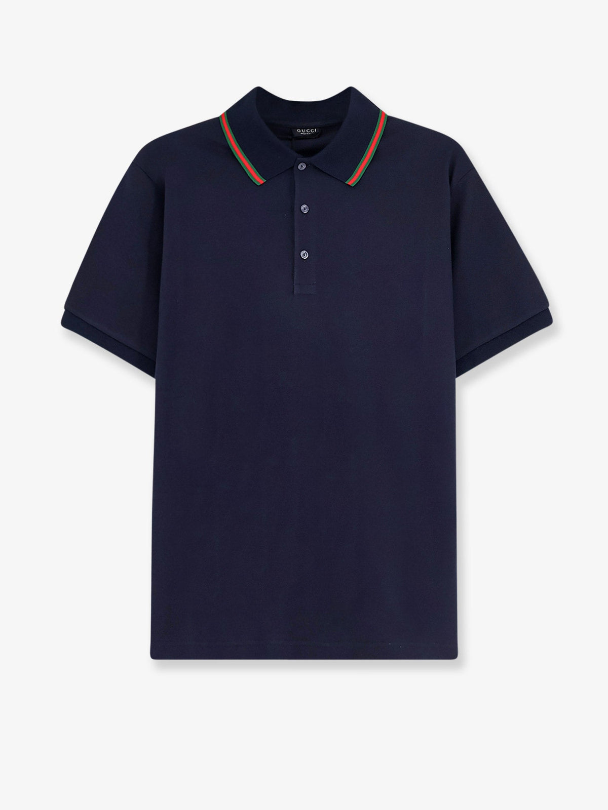 Gucci Cotton polo with Nastro Web detail on the collar - Urbanblue