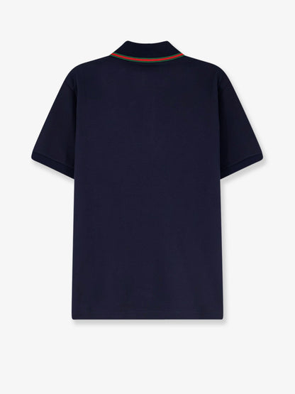 Gucci Cotton polo with Nastro Web detail on the collar - Urbanblue