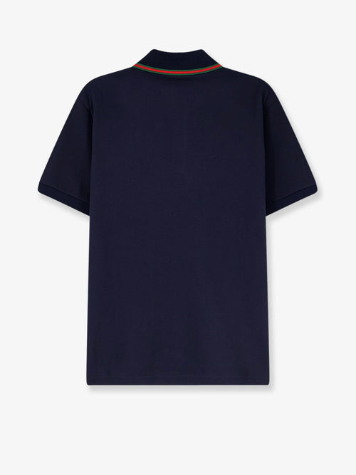 Gucci Cotton polo with Nastro Web detail on the collar - Urbanblue