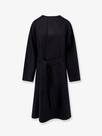 Gucci Wool and silk blend coat - Black