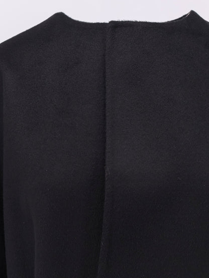 Gucci Wool and silk blend coat - Black