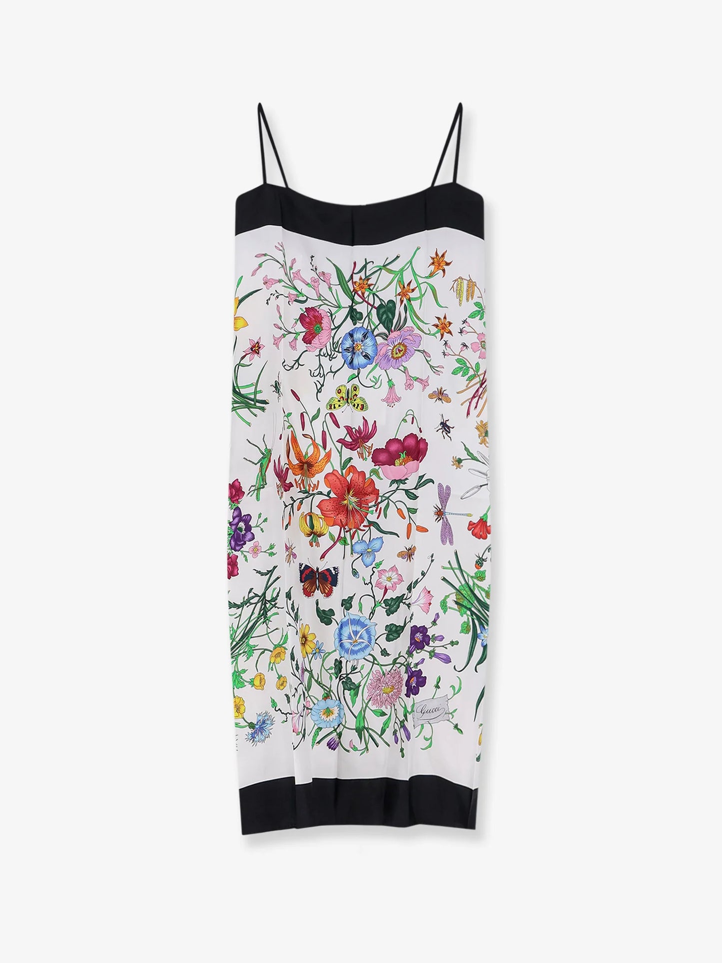 GUCCI - Gucci Primavera dress with Gucci Flora print