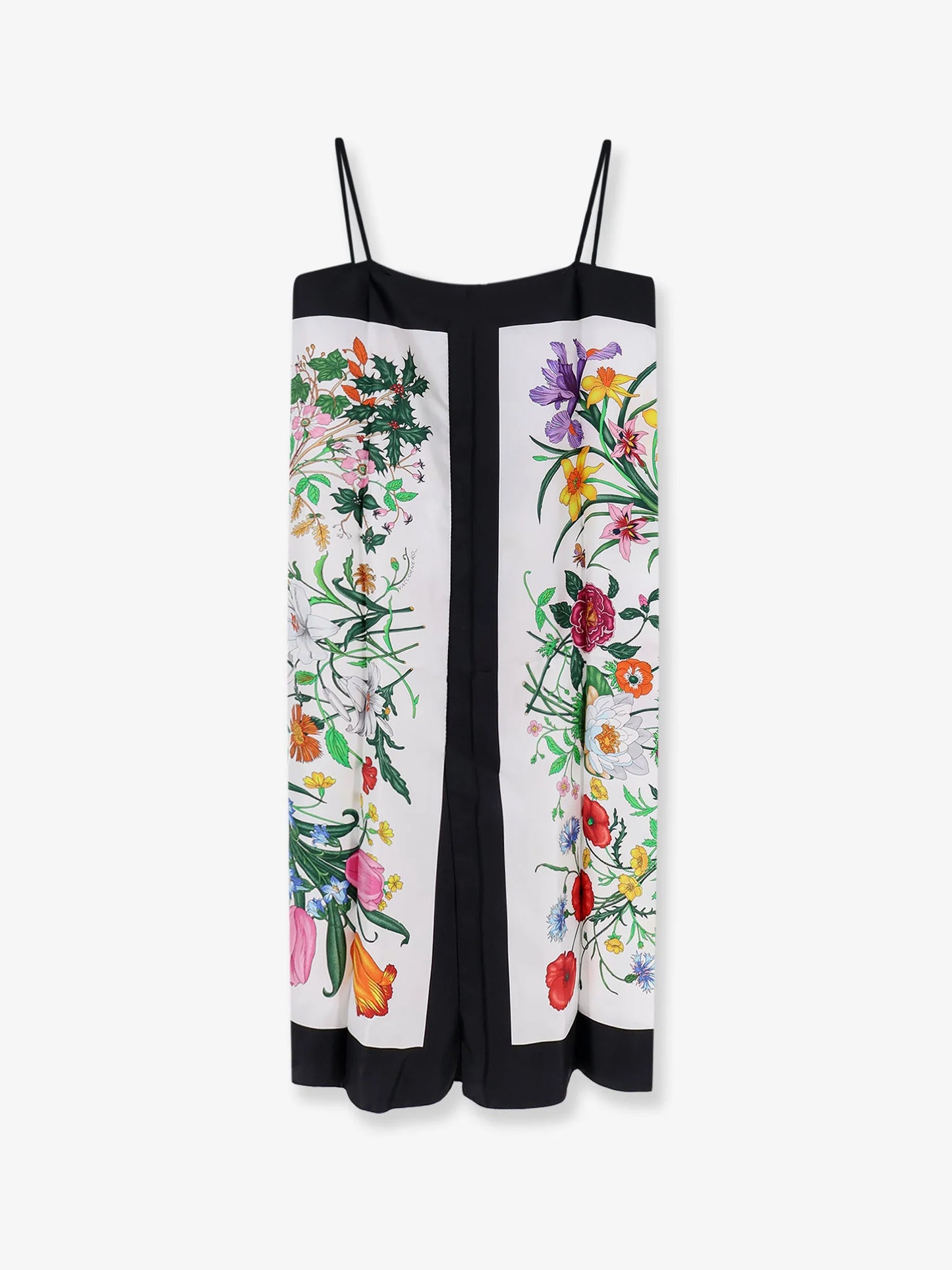 GUCCI - Gucci Primavera dress with Gucci Flora print